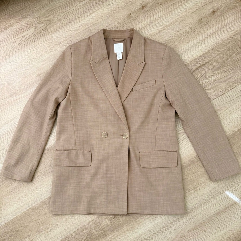 H&M Oversized Single-Breasted Blazer